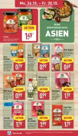 Aldi Nord Prospekt woche 44 Seite 10: Asia-Gemüse €0,79, Asia Green Garden Nori Sheets €1,99