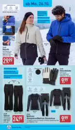 Aldi Nord Prospekt woche 44 Seite 16: CRANE Nahtloses Skiunterhemd/Nahtlose Skiunterhose €9,99, CRANE Skihose €24,99