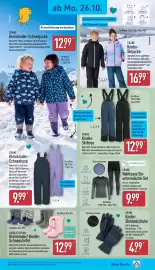 Aldi Nord Prospekt woche 44 Seite 17: CRANE Kinder-Skihose €12,99, CRANE Nahtloses Ski-unterwäsche-Set €9,99