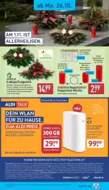 Aldi Nord Prospekt woche 44 Seite 19: GARDENLINE Grableger/Grabgesteck €14,99, CPE C7 STATIONÄRER 5G ROUTER €99,99