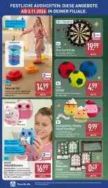 Aldi Nord Prospekt woche 44 Seite 27: CRANE Softball €4,99, Squishmallows Mystery Squad Plüschfigur €9,99