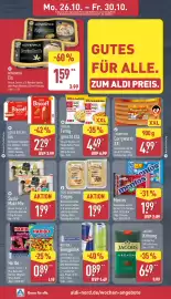 Aldi Nord Prospekt woche 44 Seite 6: CURRYSTAR Currywurst XXL €4,99, PAYS GOURMAND Crêpes €1,99