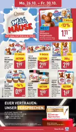 Aldi Nord Prospekt woche 44 Seite 9: CHOEUR Milchmäuse-Duo-Creme €1,99, MILSANI Milchmäuse-Pudding €0,99