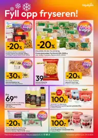 Gigaboks kundeavis uke 43 Side 5: Topping til pommes frites, Frosne grønnsaker fra Norrek €29,90