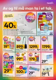 Gigaboks kundeavis uke 43 Side 6: Magic svamp 10-pk €29,90, Proff AktivGel 2,5 l €179,00