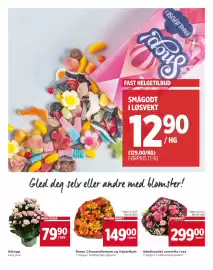 Meny kundeavis uke 43 Side 9: SMÅGODT I LØSVEKT €12,90, Roser, Chrysanthemum og Hyperikum €149,00