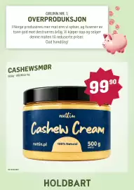 Holdbart kundeavis uke 43 Side 4: Nuttin Cashew Cream €99,90