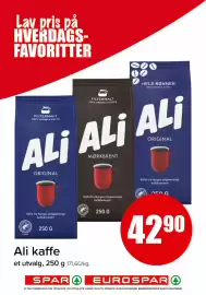 Spar kundeavis uke 43 Side 20: Ali kaffe €42,90