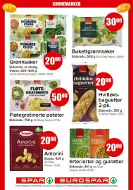 Spar kundeavis uke 43 Side 6: Eldorado Hvitløks-baguetter €20,00, Eldorado grønnsaker €20,00