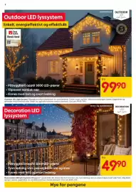 Rusta kundeavis uke 43 Side 8: Outdoor LED Lyssystem €99,90, Decoration LED lyssystem €49,90
