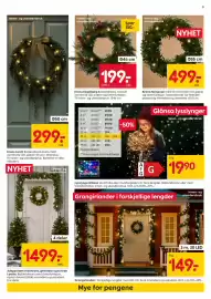 Rusta kundeavis uke 43 Side 9: Krans Hemavan €499,00, Krans Engelberg €199,00