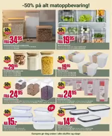 Europris kundeavis uke 43 Side 10: Matboks med lokk €24,95, Oppbevaringsboks med bambuslokk €34,95