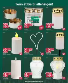 Europris kundeavis uke 43 Side 11: Huskk gravlys led €99,90, Gravlys €39,90