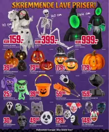 Europris kundeavis uke 43 Side 4: Halloweenbøtte €25,00, Halloweenmaske Dyr med pels €49,90