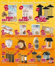 Europris kundeavis uke 43 Side 5: Pipolo solsikkekjerner €129,00, Fuglemater €29,90
