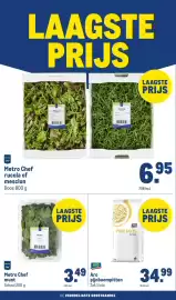 Makro folder | Food Pagina 19: Metro Chef slagroom 32% gezoet €4,39, Metro Chef kookroom 20% €3,49