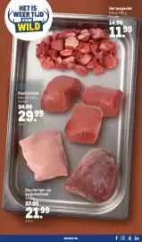 Makro folder | Food Pagina 3: HET IS WEER TIJD WILD VOOR Hertenpoulet Pak ca. 500 g Per kilo 14.99 11 99 13.07 incl