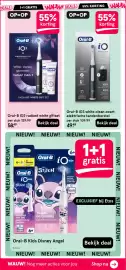 Etos folder Pagina 10: Oral-B iO3 white clean zwart €49,49, Oral-B iO3 radiant white giftset €58,49