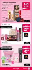 Etos folder Pagina 17: Trouble Maker €4,99, L'Oréal Paris en Maybelline €21,99