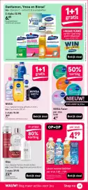 Etos folder Pagina 2: Davitamon, Ymea en Bional €6,49, Lenor wasverzachter €4,99