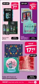 Etos folder Pagina 33: Pukka, W7, Frozen en Stitch adventskalender €17,99, Frozen, Spiderman en Stitch giftsets €3,99