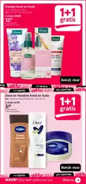 Etos folder Pagina 37: Dove en Vaseline hand en body €3,49, Kneipp hand en body €12,29