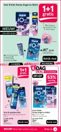 Etos folder Pagina 7: Oral-B opzetborstels €23,99, Oral-B Kids Disney Angel en Stitch €37,59