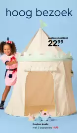 HEMA folder Pagina 12: Houten koets met 3 poppetjes €14,99