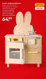 HEMA folder Pagina 35: Houten nijntjespeelkeuken €64,99