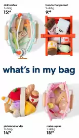 HEMA folder Pagina 38: Dokterstas €15,49, Boodschappenset €9,99