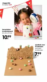 HEMA folder Pagina 43: Kruidnoten sjoelbak voor €7,99, Vlaggenlijn €3,49