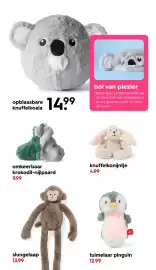 HEMA folder Pagina 46: Slungelaap €13,99, Opblaasbare knuffelkoala €14,99
