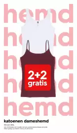HEMA folder week 43 Pagina 5: hemd hod h h 2+2 gratis d d hemd katoenen dameshemd XS t/m XXL Alle combinaties zijn mogelijk