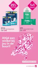 DA folder Pagina 21: Chilly €4,09, Attends soft 1 mini long €2,62