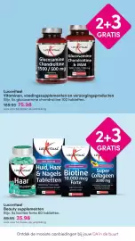 DA folder Pagina 26: Lucovitaal Glucosamine Chondroïtine 1500 / 500 mg €75,98, Lucovitaal Beauty supplementen €35,98