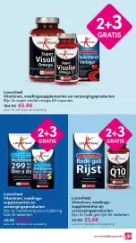 DA folder Pagina 27: Lucovitaal Super Visolie Omega 3 €65,98, Lucovitaal rode gist rijst €23,98