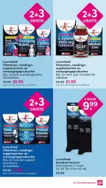 DA folder Pagina 29: Lucovitaal Overgang Balans €29,98, Lucovitaal Sterk IJzer complex €21,98