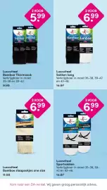 DA folder Pagina 30: Lucovitaal Bamboe slaapsokjes one size €6,99, Lucovitaal Sokken lang €6,99