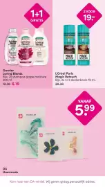 DA folder Pagina 6: L'Oréal Paris Magic Retouch €19,00, Garnier Loving Blends €6,19