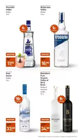 Gall & Gall folder week 43 Pagina 10: Belvedere Pure Organic Vodka of Dirty Brew €34,99, Wyborowa Vodka €16,99