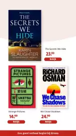Bruna folder week 43 Pagina 27: The Secrets We Hide €23,99, Strange Pictures €14,99