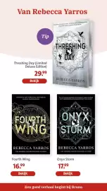 Bruna folder week 43 Pagina 8: Rebecca Yarros Threshing Day €29,99, Onyx Storm €17,99