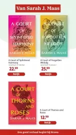Bruna folder week 43 Pagina 9: A Court of Splintered Harmony €22,99, A Court of Forgotten Melody €25,99