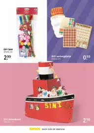 Xenos folder Pagina 27: DIY verlanglijstje €0,99, DIY stoomboot €2,99