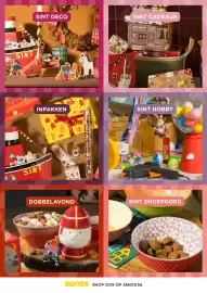 Xenos folder Pagina 3: SINT SINT DECO SINT CADEAUS S INPAKKEN xenos KNUTSELEMMER A De cem Ber SINT PIPT +: SINT HOBBY Pritt