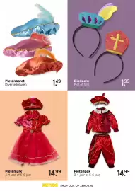 Xenos folder Pagina 5: Diadeem Piet of Sint €1,99, Pietenbaret €1,49