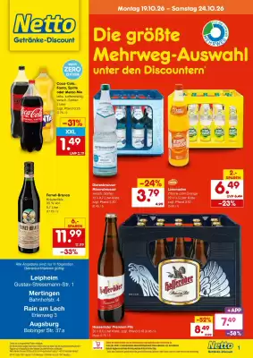 Netto Getränke Discount (gültig bis 24-10)