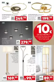 Porta Prospekt woche 43 Seite 12: LED-DECKENLEUCHTE €199,99, LED-PENDEL €279,99