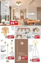 Porta Prospekt woche 43 Seite 15: DECKEN-LEUCHTE €49,99, STEHELEUCHTE €129,99