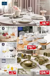 Porta Prospekt woche 43 Seite 4: DOSEN AUF FUSS „POESIA“ €19,99, Geschirr-Serie „Afina“ €19,99